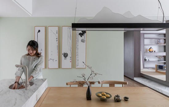 113m2兩居新中式，美到骨子里