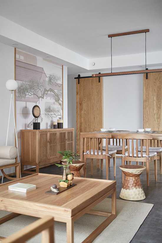 標(biāo)題一：130m2新中式風(fēng)格，東方禪意，不期而遇