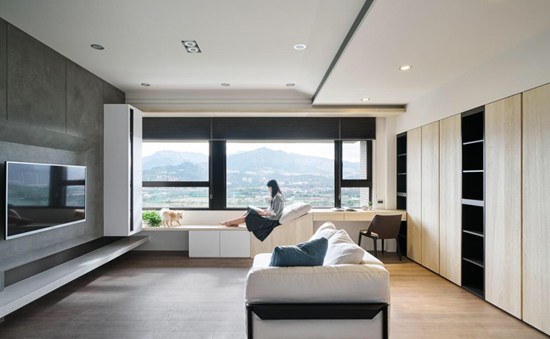 135m2現(xiàn)代風三室兩廳，簡約大方，驚艷眾人