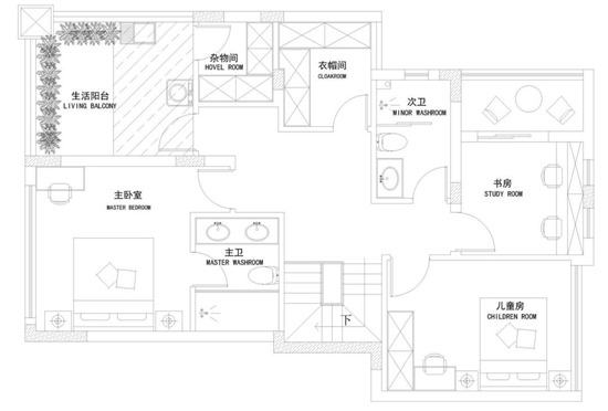 三代同堂怎么住才舒適？這里剛好有套合適的新古典案例，你可以看看！