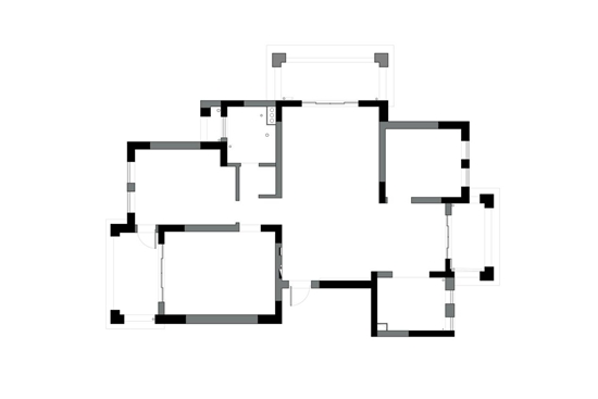 木質(zhì)結(jié)構(gòu)搭配現(xiàn)代家居：有溫度的北歐風(fēng)，成就三口之家的“小確幸”
