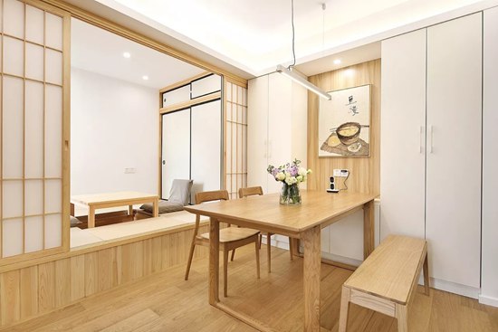 90㎡兩居室原木日式風(fēng)格，感受別樣的細(xì)膩！
