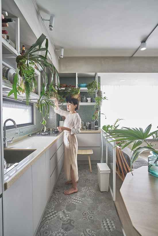 55㎡將8大功能空間安排得明明白白，小戶型也能住出儀式感！