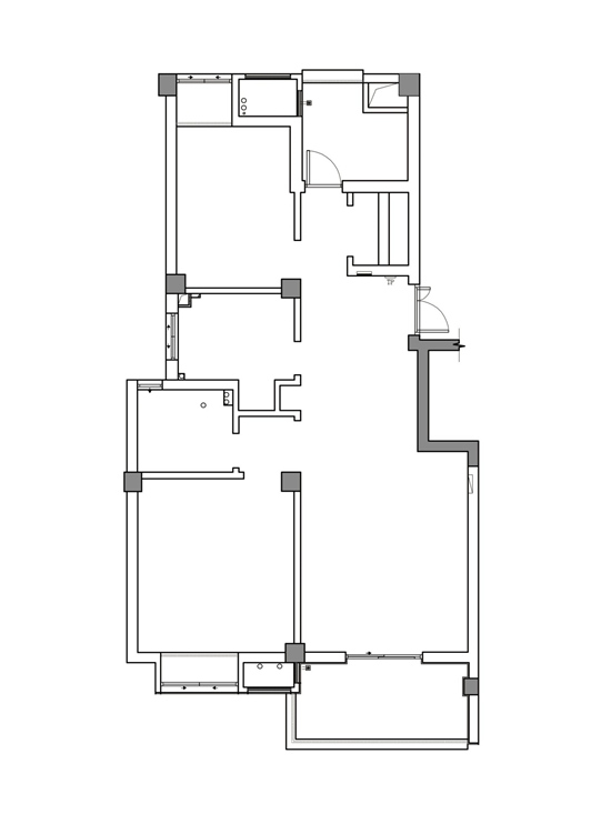 以愛為名，極簡北歐風打造94㎡溫馨小屋，狹長戶型也有春天